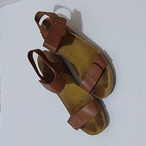Eric Michael Wedge Sandals